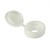 To fit 5.0 to 6.0 Screw Large Hinged Screw Cap - White 50 PCS