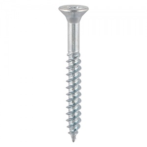 6 x 1 1/2 Twin Woodscrew PZ2 CSK Zinc 200 PCS