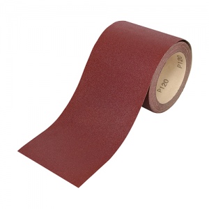 115mm x 10m Sandpaper Roll Red P60 1 EA