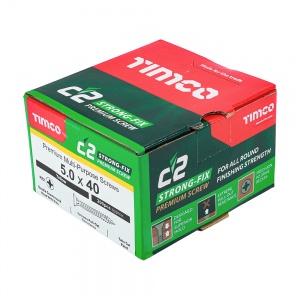 5.0 x 40 C2 Strong-Fix PZ2 CSK ZYP 200 PCS