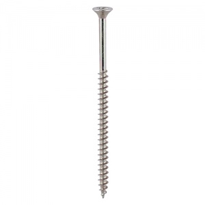 6.0 x 200 Solo Woodscrew PZ3 CSK Zinc 100 PCS