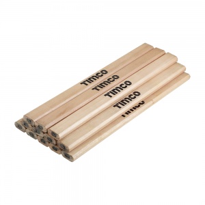 180mm Carpenters Pencils Qty Tube 12