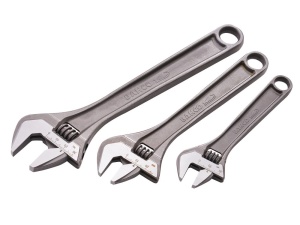 Bahco 3 Piece Adjustable Wrench Set