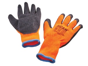 Scan Thermal Latex Gloves (3 Pairs)