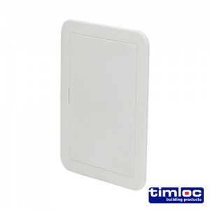 115 x 165 Timloc Access Panel - Plastic - Clip Fit - White Qty Bag 1