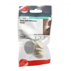 37.5 x 28.0 Oval Self-Adhesive Hooks - Small Qty TIMpac 5