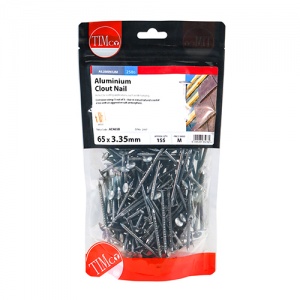 65 x 3.35 Clout Nail - Aluminium 0.25 KG