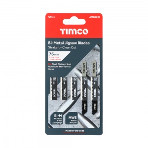 T118BF Bi-Met Jigsaw Blade for Metal 5 PCS