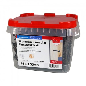 100 x 5.00 Annular Ringshank - Sherardise 25 KG