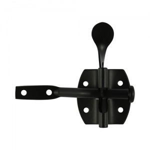 2'' Automatic Gate Latch Black 1 EA