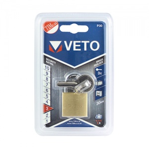 30mm Brass Padlock 1 EA