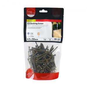 4.5 x 50 C2 Deck-Fix Screw TX20 CSK 175 PCS