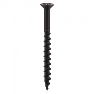 4.0 x 45 Carcass Screw PZ2 CSK Black 500 PCS