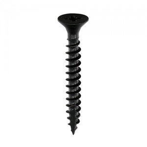 3.5 x 25 Classic Screw PZ2 CSK Black 200 PCS