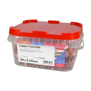 30 x 3.35 Clout Nail - Copper 2.5 KG