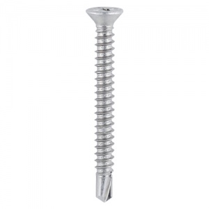 3.9 x 32 S/Drill PVC Screw CSK - S/S 1000 PCS