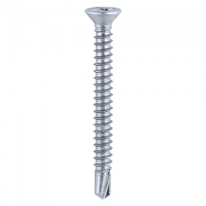 3.9 x 32 S/Drill PVC Screw CSK - BZP 1000 PCS