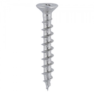 4.3 x 20 PVC Window Screw RIB CSK -S/S 1000 PCS