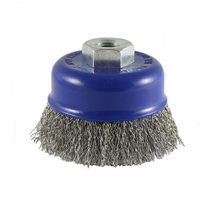 100mm Grinder Crimp SS Cup Brush 1 EA