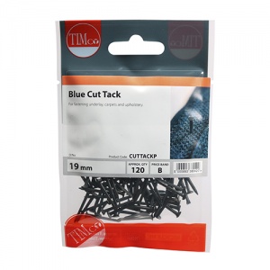 19mm Cut Tacks - Blue Qty TIMpac 120