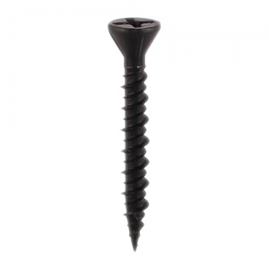 3.9 x 45 Dense Board Screw PH2 Black 1000 PCS