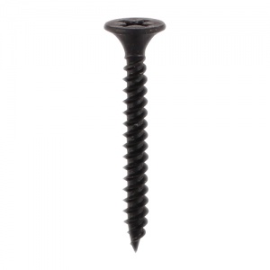 3.5 x 35 Drywall Screw PH2 Fine Black 1000 PCS