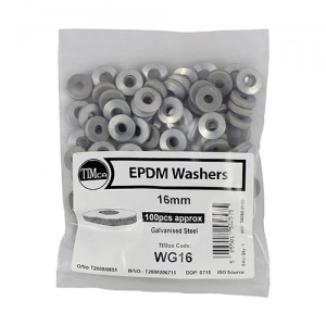 29mm EPDM Aluminum Washer 100 PCS