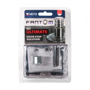 Fantom Door Stop Chrome 1 EA