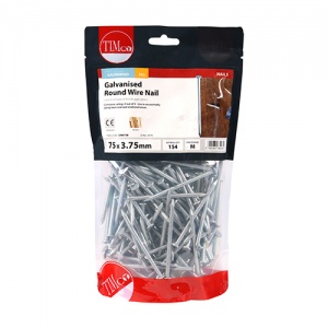 75 x 3.75 Round Wire Nail - Galvanised 1 KG