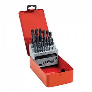 25pcs HSS-R Jobber Bit Set 1-13mm 1 EA