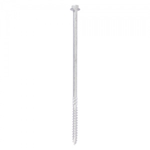 10.0 x 200 Hex Head Timber Screw - Silver 10 PCS