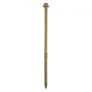 6.7 x 150 Hex Head Timber Screw - Green 4 PCS