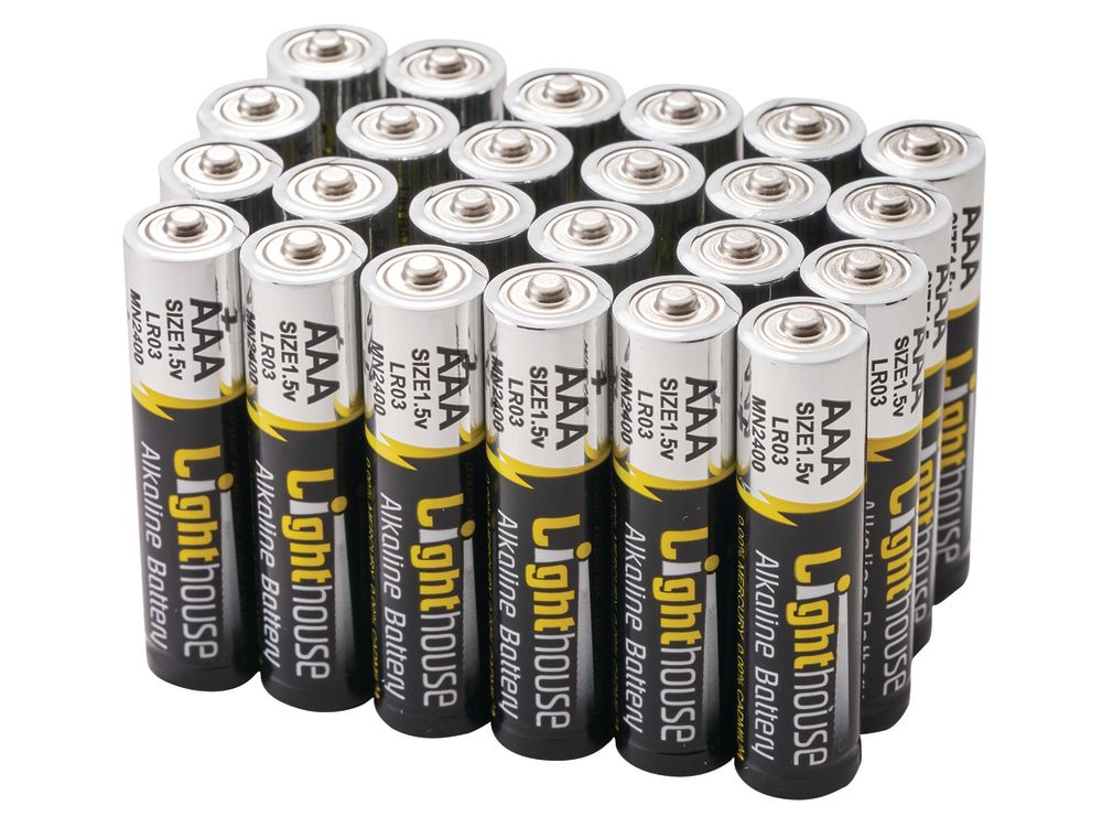 Lighthouse AAA Battery Pack (24 Pack)