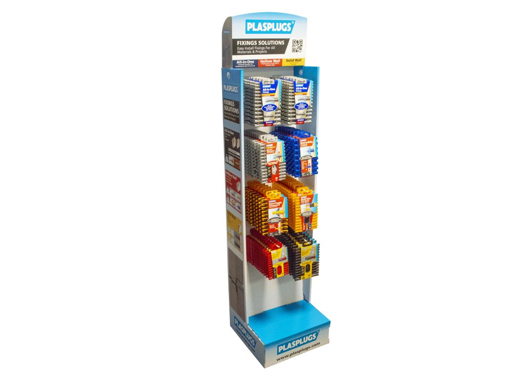 Plasplugs Seven of the Best Fixings Display