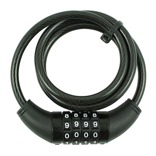 8mm x 1m Combination Cable Lock Qty Unit 1