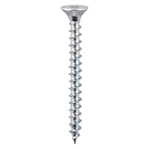 4.0 x 25 Solo Woodscrew SQ2 CSK Zinc 200 PCS