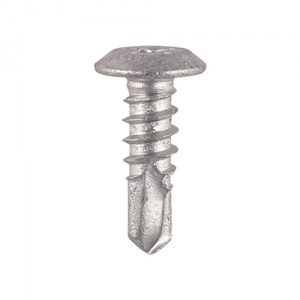 4.8 x 16 Metal Construction Sheet & Framing Screws - PH - Low Profile Pan - Exterior - Silver Organic Qty Box 500