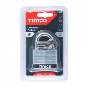 50mm Laminated Padlock 1 EA