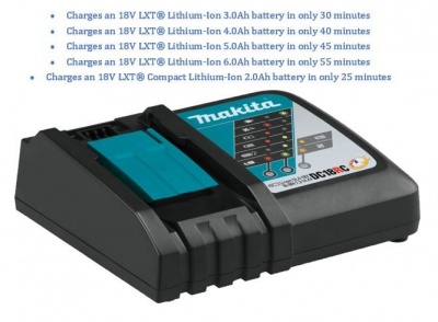 Makita DC18RC Compact 14.4v/18v Charger