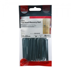 3.0 x 65 Masonry Nail 50 PCS