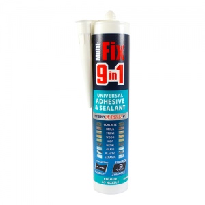 290ml 9in1 Adhesive & Sealant White 1 EA