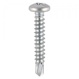 4.2 x 13 Pan Head S/Drill Screw - BZP 1000 PCS