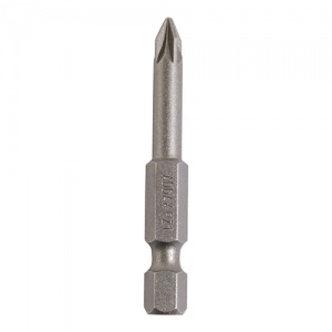 No.1 x 50 Pozi Driver Bit - S2 Grey 5 PCS