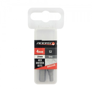 4.0 x 25 Hex Driver Bit - S2 Grey 2 PCS