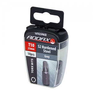 TX10 x 25 TX Drive Driver Bit - S2 Grey 10 PCS