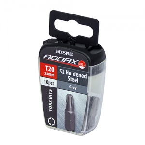 TX20 x 25 TX Drive Driver Bit - S2 Grey 10 PCS