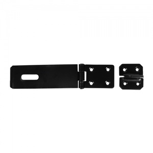 4.5'' Safety Hasp-Staple BLK 1 EA