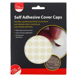 13mm Adhesive Caps Beige 112 PCS