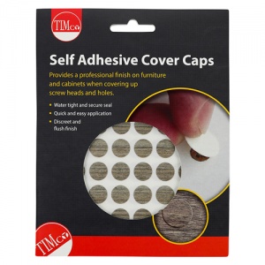 13mm Adhesive Caps Driftwood 112 PCS