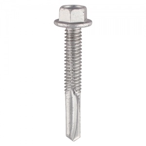 5.5 x 80 Hex Screw S/DRILL No5 EXT 100 PCS